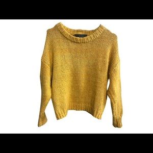 Isabel Marant knit sweater mustard yellow